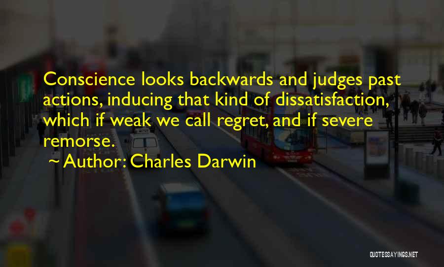 Remorse And Regret Quotes By Charles Darwin