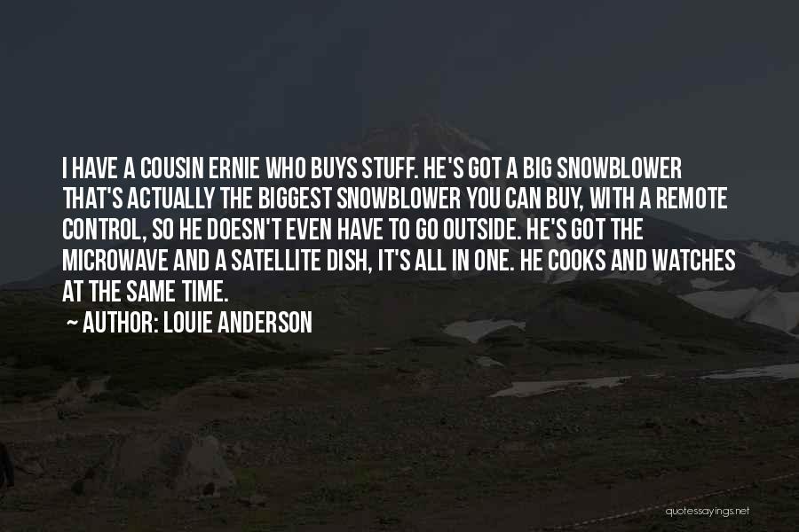 Remote Control Quotes By Louie Anderson