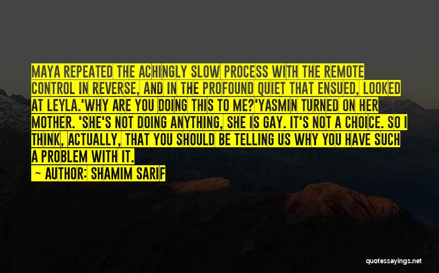 Remote Control Quotes By Shamim Sarif