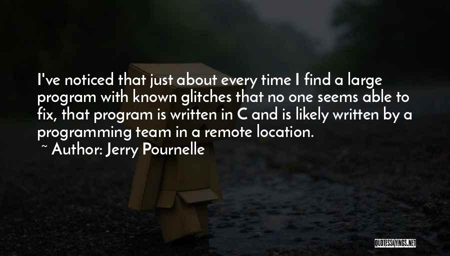 Remote Quotes By Jerry Pournelle