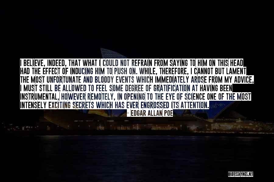 Remotely Quotes By Edgar Allan Poe