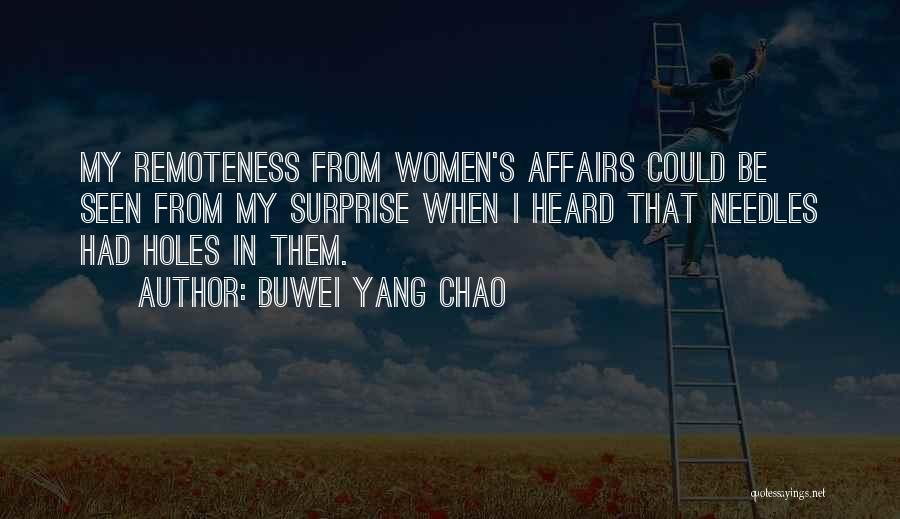 Remoteness Quotes By Buwei Yang Chao