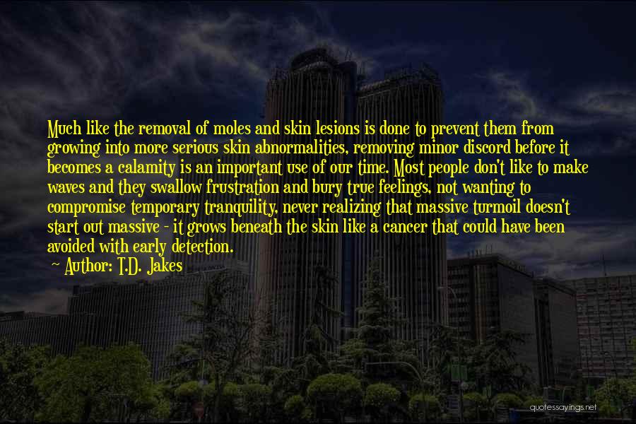 Removal Quotes By T.D. Jakes