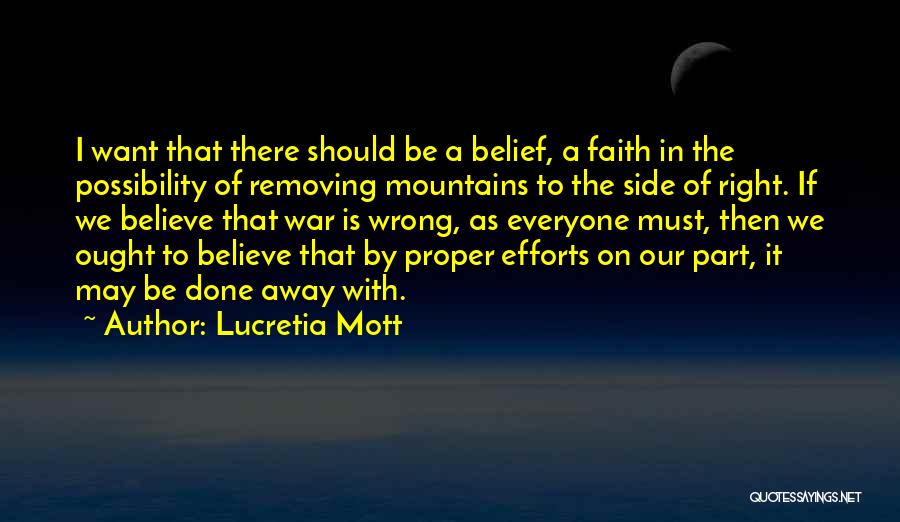 Removing Quotes By Lucretia Mott