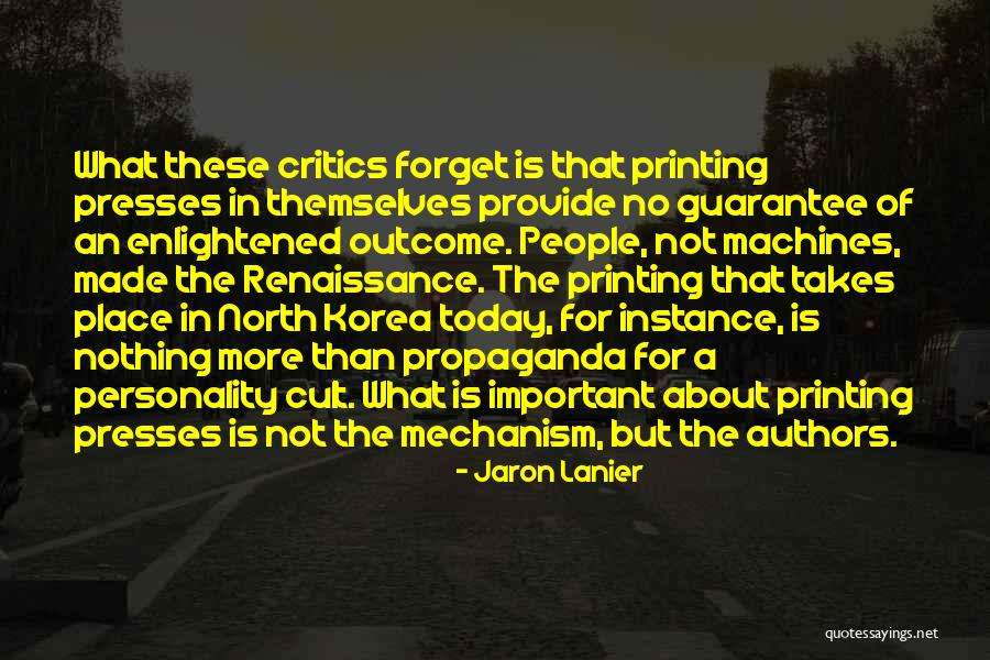 Renaissance Of People Quotes By Jaron Lanier Renaissance Of People Quotes By Jaron Lanier