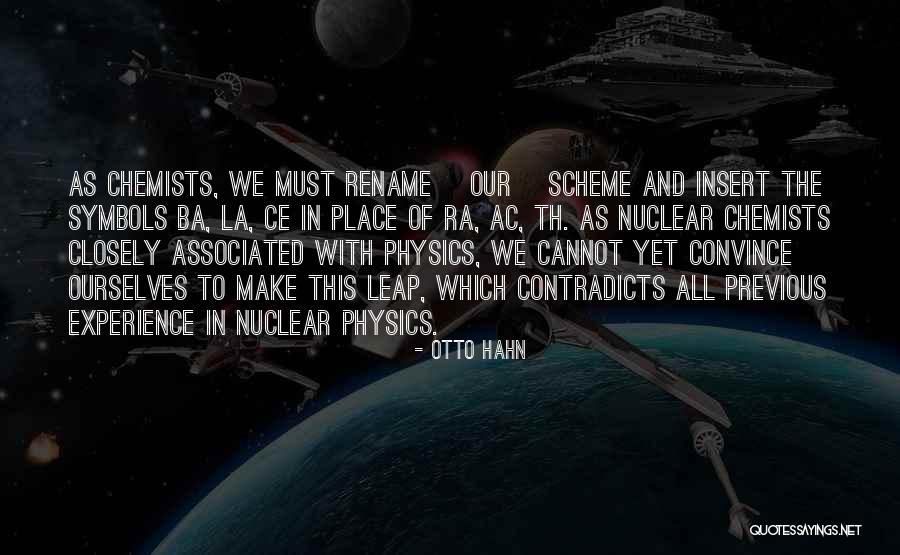 Rename Quotes By Otto Hahn Rename Quotes By Otto Hahn