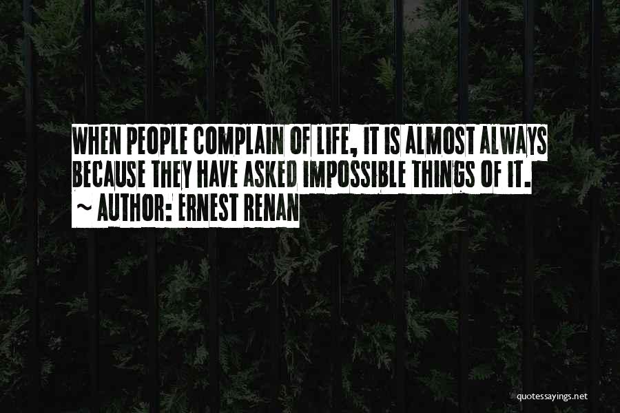 Renan Quotes By Ernest Renan