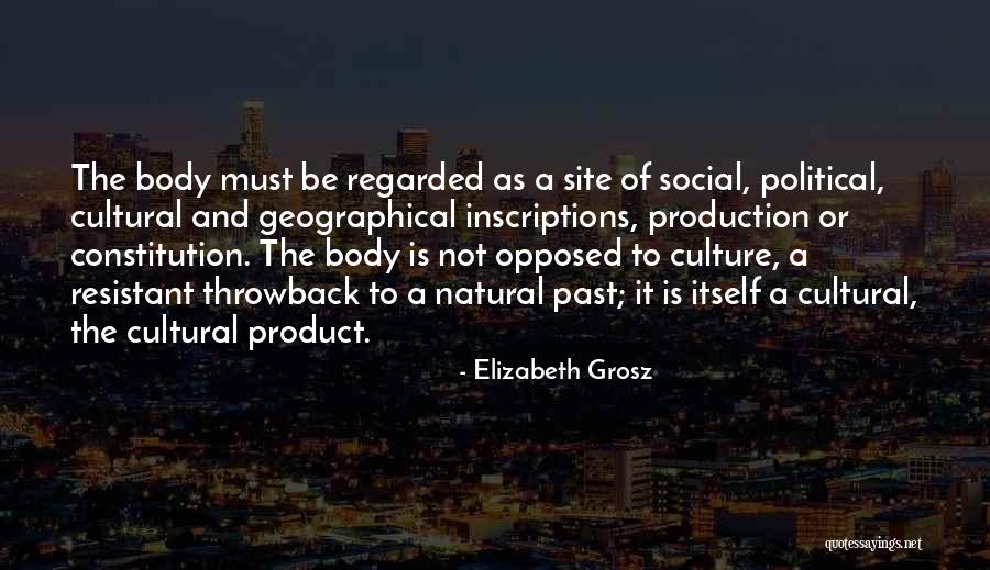 Renate Blauel Quotes By Elizabeth Grosz Renate Blauel Quotes By Elizabeth Grosz