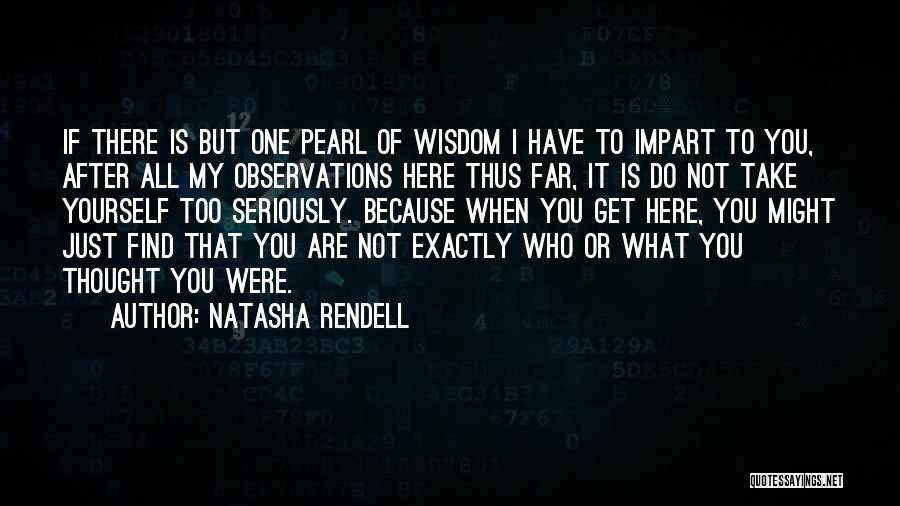 Rendell Quotes By Natasha Rendell
