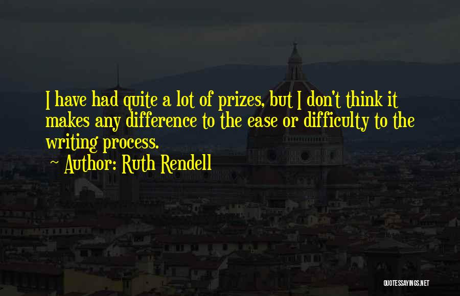 Rendell Quotes By Ruth Rendell