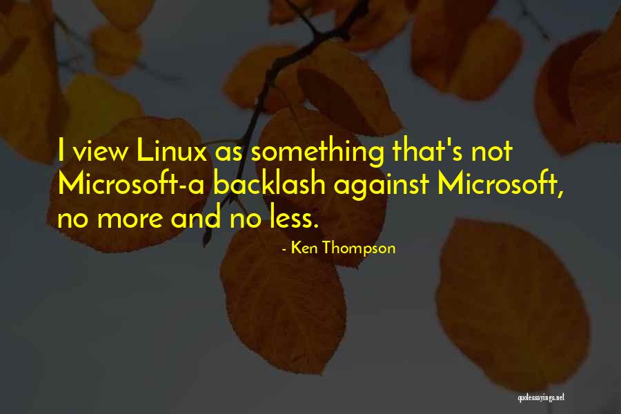 Rendre Hommage Quotes By Ken Thompson Rendre Hommage Quotes By Ken Thompson