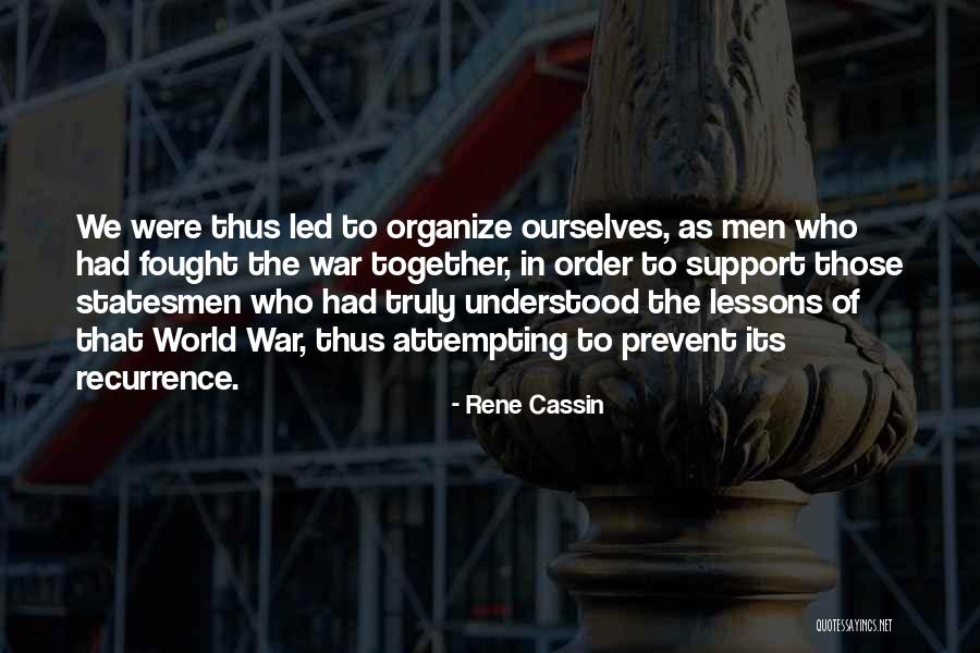 Rene Cassin Quotes 887054