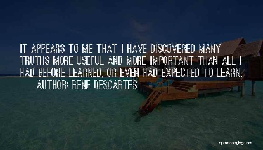 Rene Descartes Quotes 449541