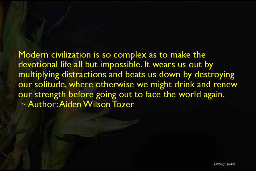 Renew Strength Quotes By Aiden Wilson Tozer