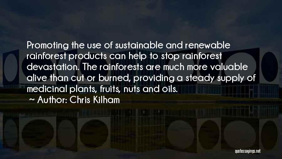 Renewable Quotes By Chris Kilham