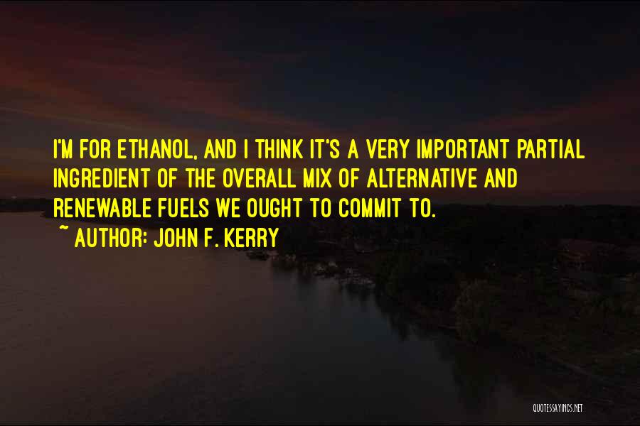 Renewable Quotes By John F. Kerry