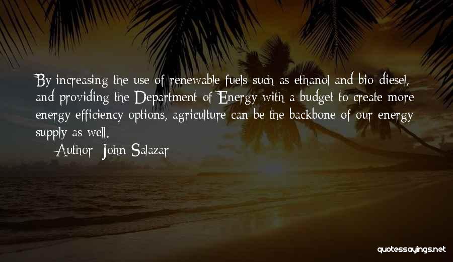 Renewable Quotes By John Salazar
