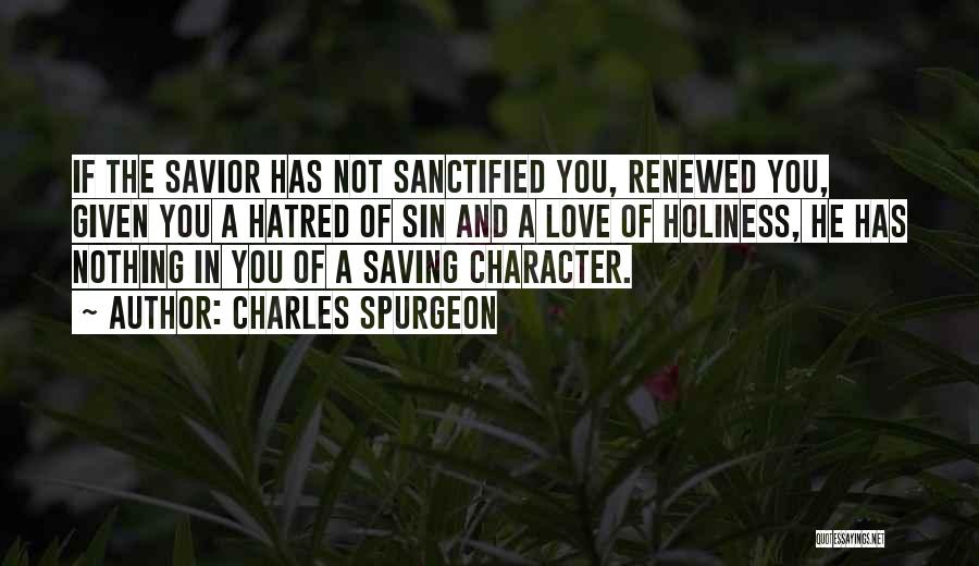 Renewed Love Quotes By Charles Spurgeon