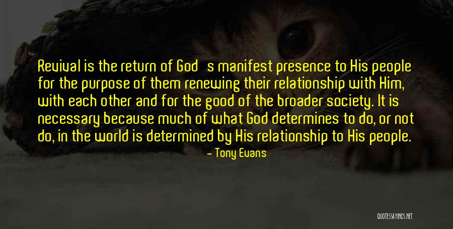 Renewing Relationship Quotes By Tony Evans