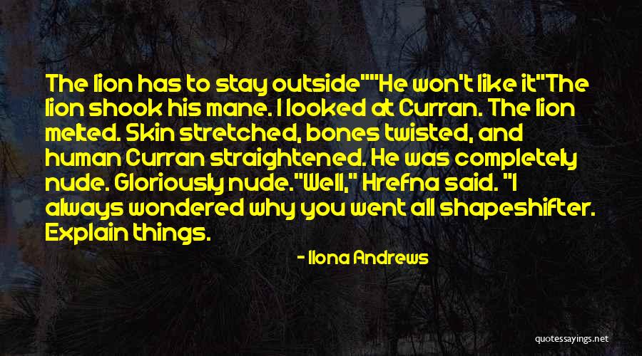 Renjarkka Quotes By Ilona Andrews Renjarkka Quotes By Ilona Andrews