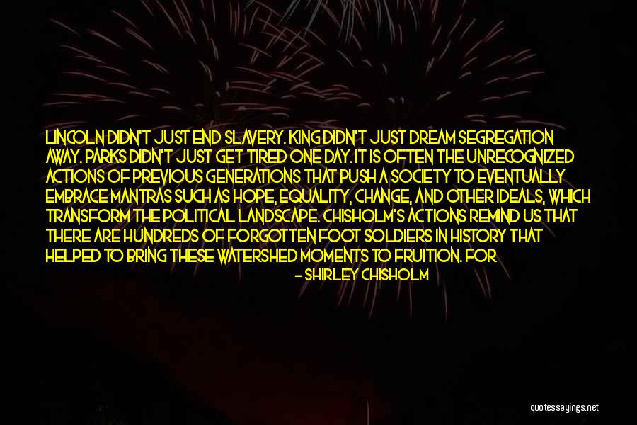 Renlund Covid Quotes By Shirley Chisholm Renlund Covid Quotes By Shirley Chisholm