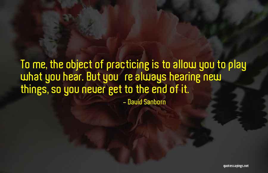 Rennemoulin Quotes By David Sanborn Rennemoulin Quotes By David Sanborn