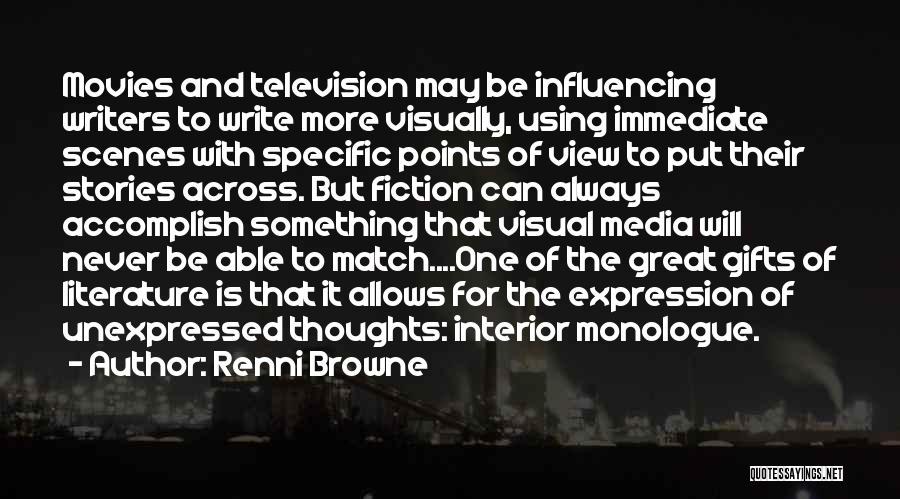 Renni Browne Quotes 805731