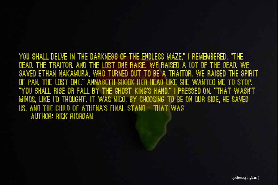 Renntec Quotes By Rick Riordan