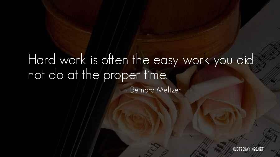 Renomia Quotes By Bernard Meltzer