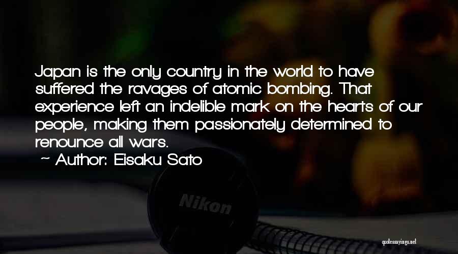 Renounce The World Quotes By Eisaku Sato