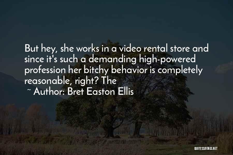 Rental Quotes By Bret Easton Ellis