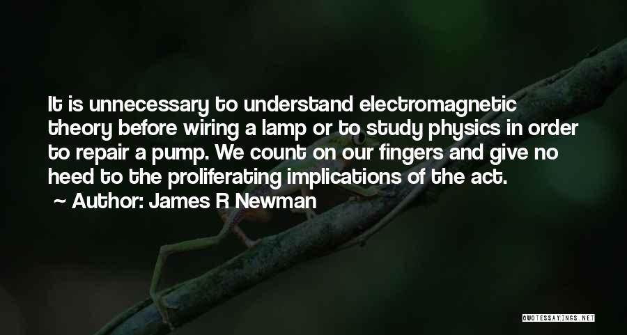 Repair Quotes By James R Newman