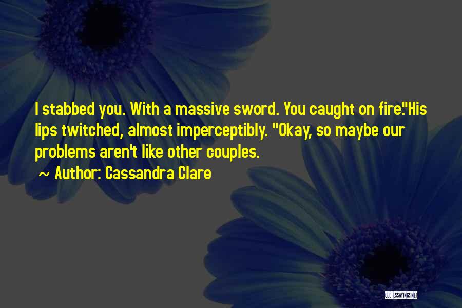 Repartee Quotes By Cassandra Clare