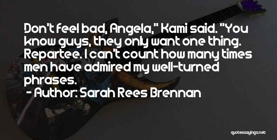 Repartee Quotes By Sarah Rees Brennan