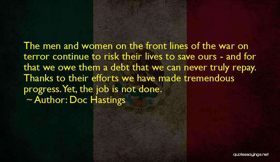 Repay Quotes By Doc Hastings