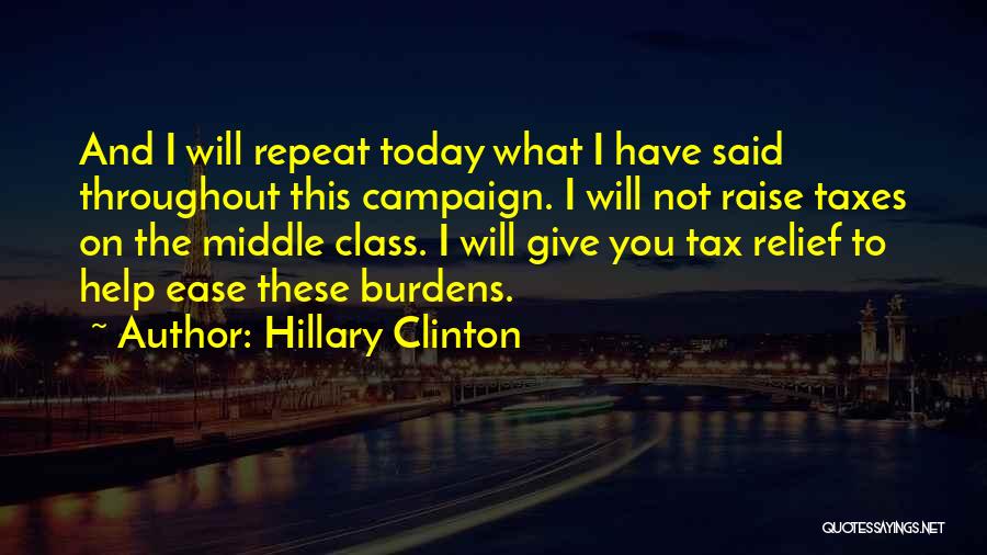 Repeat Quotes By Hillary Clinton