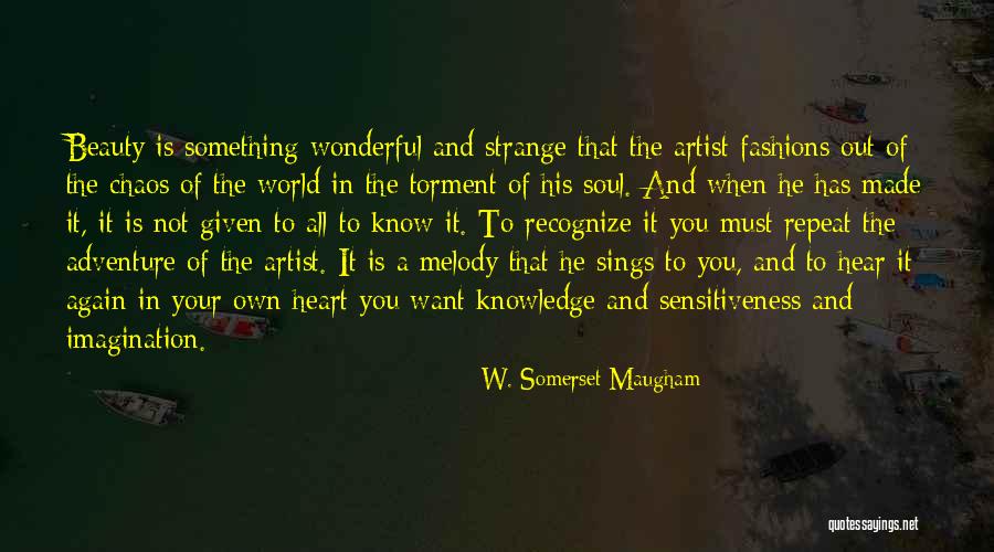 Repeat Quotes By W. Somerset Maugham