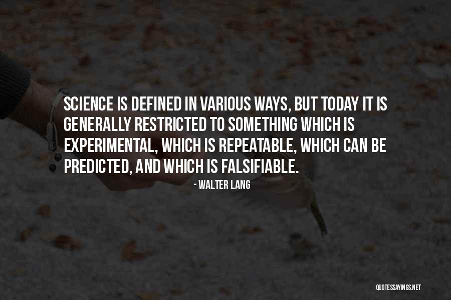 Repeatable Quotes By Walter Lang Repeatable Quotes By Walter Lang