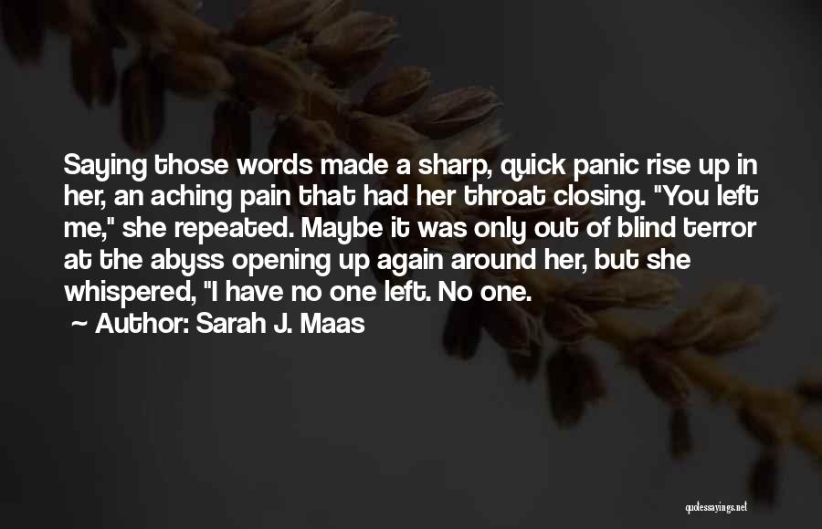 Repeated Words In Quotes By Sarah J. Maas