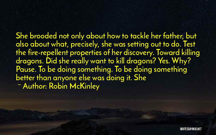 Repellent Quotes By Robin McKinley