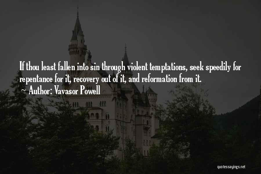 Repentance Prayer Quotes By Vavasor Powell