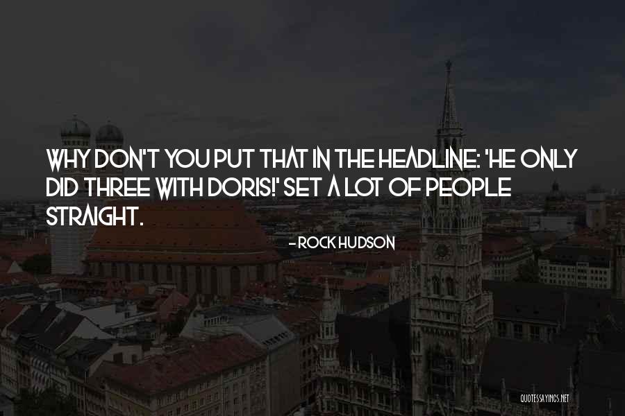 Repented Synonym Quotes By Rock Hudson Repented Synonym Quotes By Rock Hudson