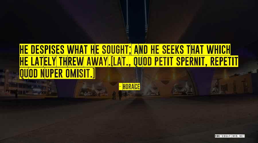 Repetit Quotes By Horace Repetit Quotes By Horace