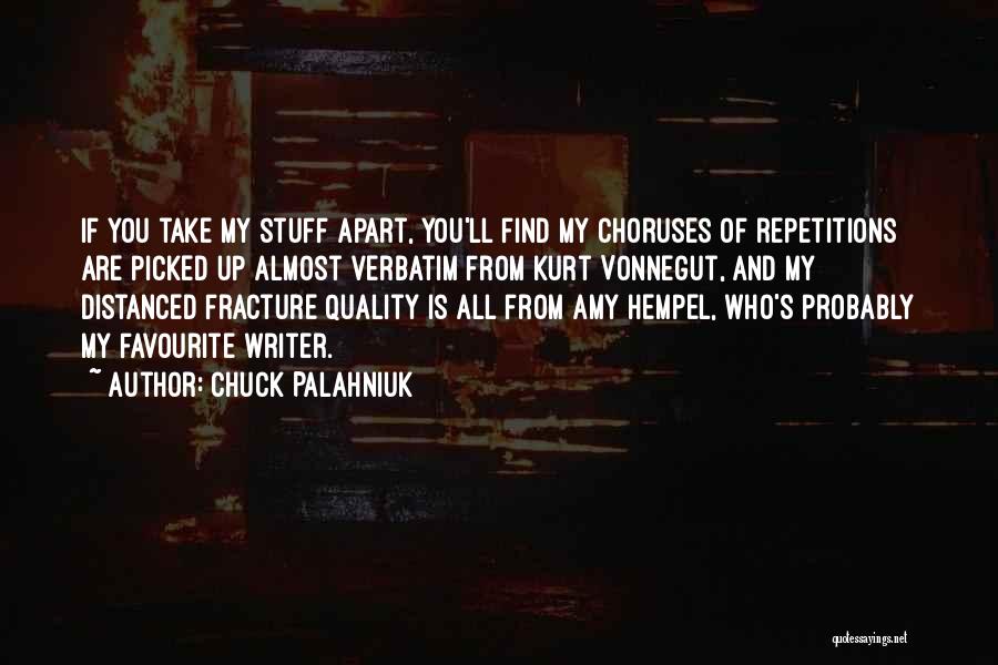 Repetitions Quotes By Chuck Palahniuk