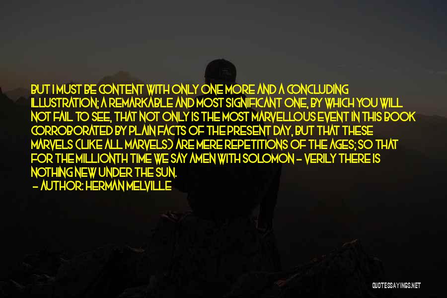 Repetitions Quotes By Herman Melville