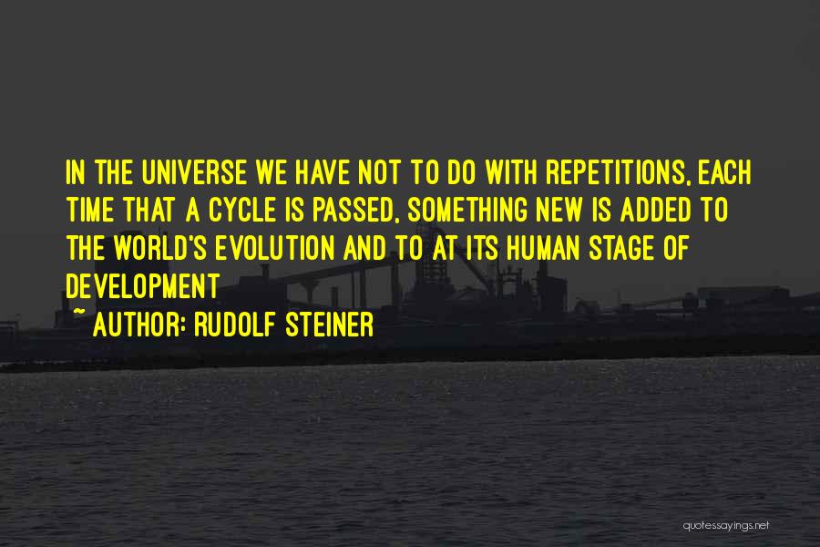 Repetitions Quotes By Rudolf Steiner