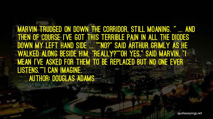 Replaced Him Quotes By Douglas Adams