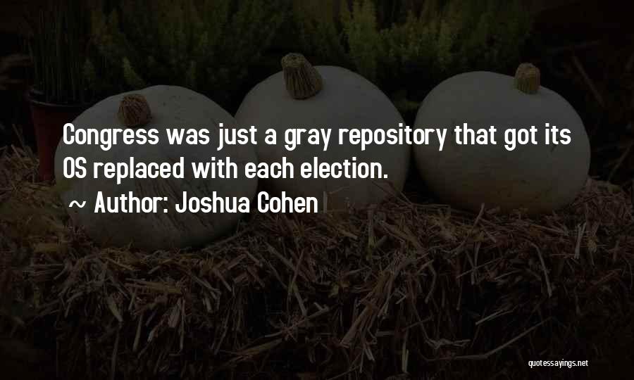 Replaced Quotes By Joshua Cohen