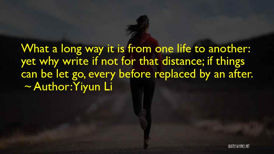 Replaced Quotes By Yiyun Li