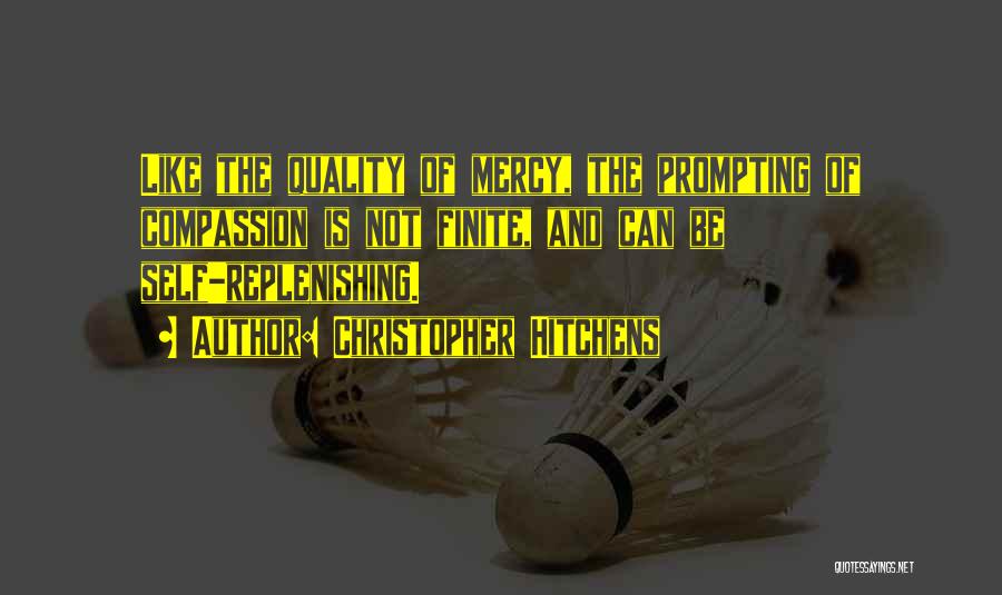 Replenishing Quotes By Christopher Hitchens